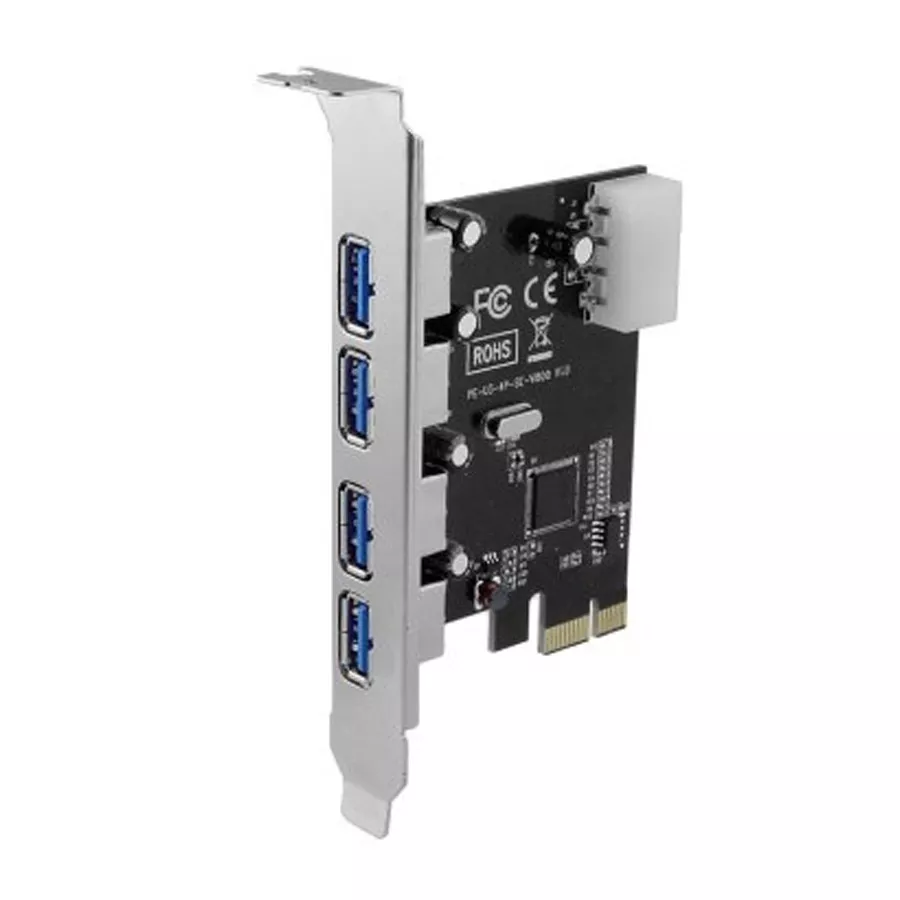 כרטיס הרחבה USB3.0 4-Port PCIe